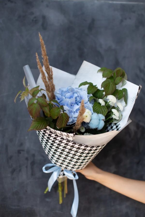 SCHOOL BOUQUET BLUE HYD