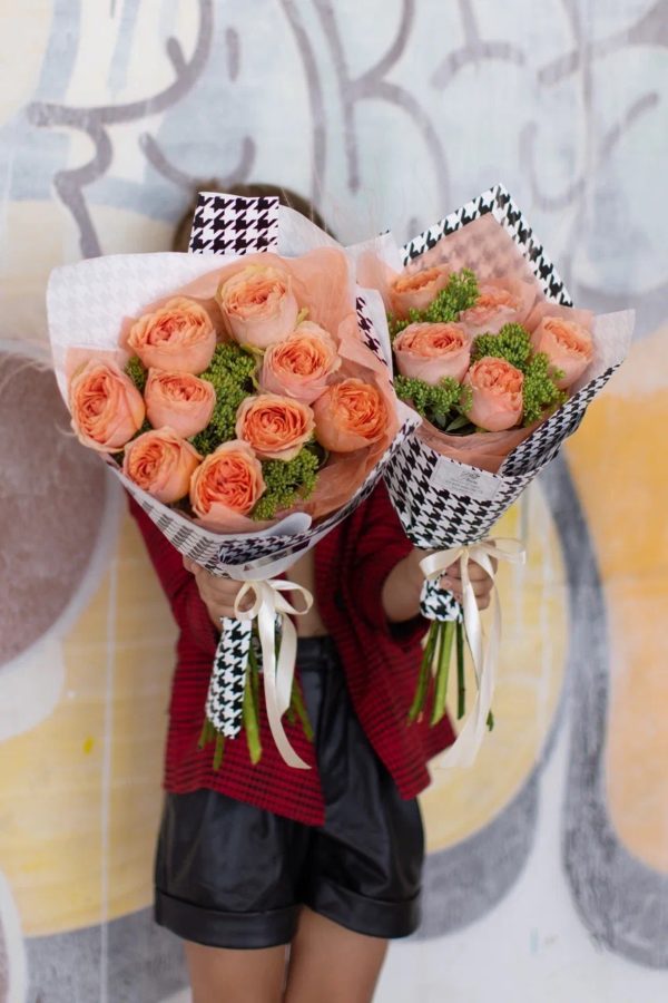 SCHOOL BOUQUET ROSE 9