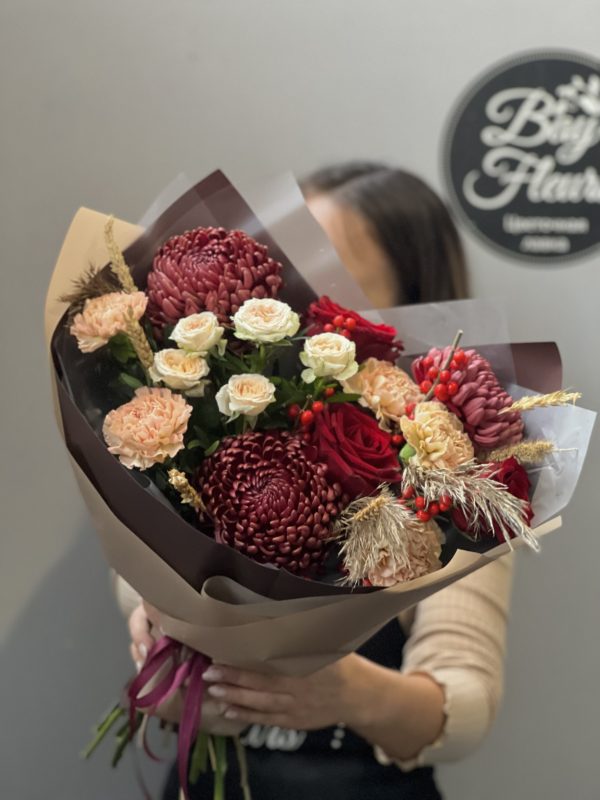 CREAM BIGUDI BOUQUET