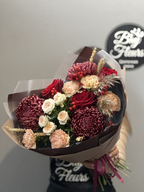 CREAM BIGUDI BOUQUET