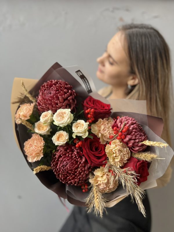 CREAM BIGUDI BOUQUET