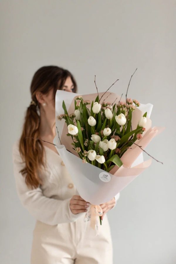 SPRING WHITE BOUQUET M